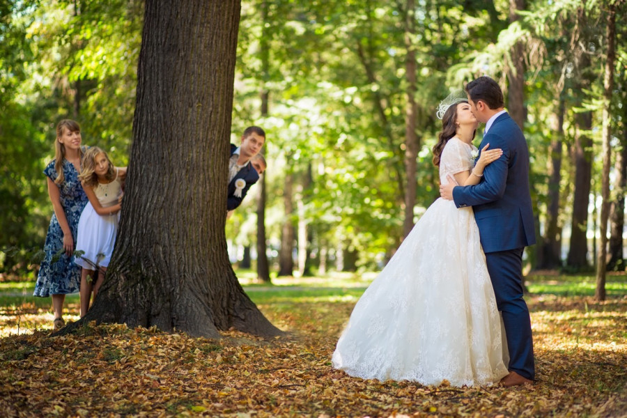 свадебная фотосессия в Измайловском парке