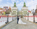 свадебная фотосессия на мосту Измайловского кремля