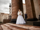 свадебная фотосессия на Воробьевых горах (МГУ)