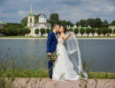 свадебная фотосессия в Кусково